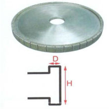 roue de profil de diamant électrolytique de meulage